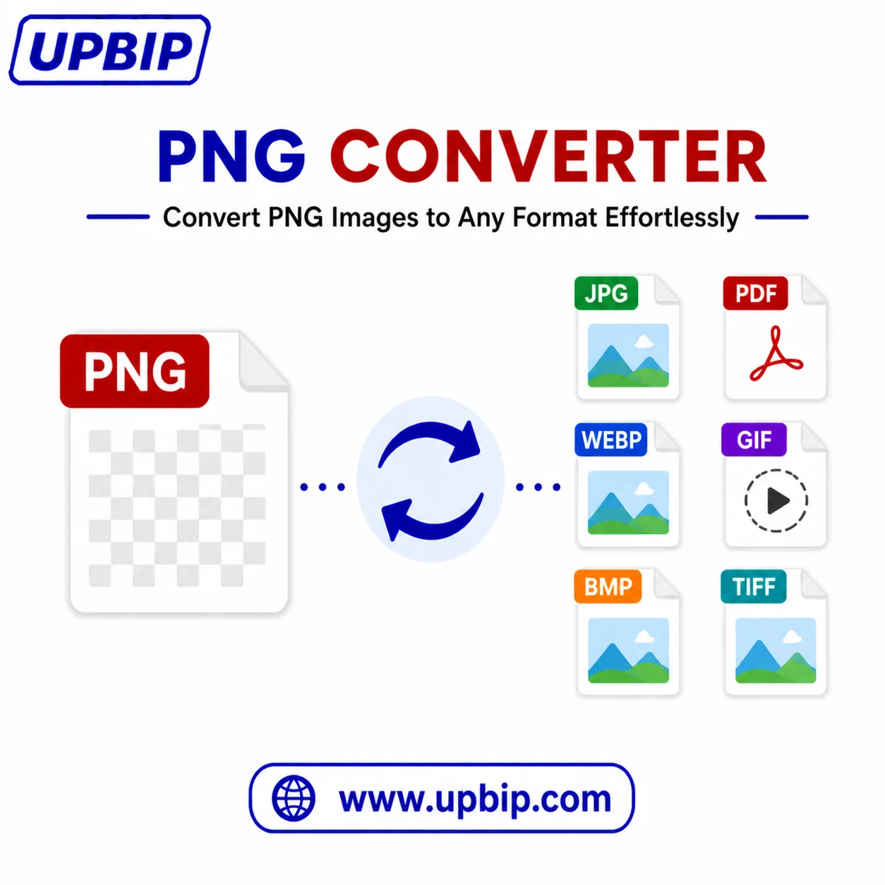 UPBIP PNG to AVIF converter online — lossless format with full transparency support built for graphics, logos, and design work prepared for AVIF export using UPBIP browser-based image tools at upbip.com